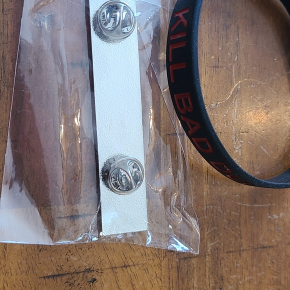 WKBD We Kill Bad Dudes name tag - Picture 2 of 2